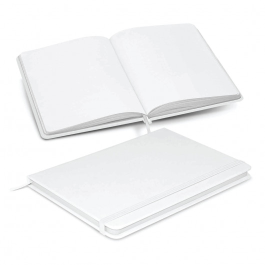 White Alderly Unlined Notebooks